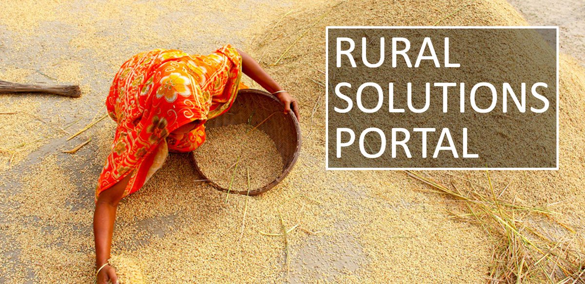 IFAD's tweet image. Innovations, technologies, processes and methodologies for the rural world.

Check out the new Rural Solutions Portal for sharing rural development solutions bit.ly/ruralsolutions

#SouthSouth #RuralSolutions #SSTC #KM4Dev