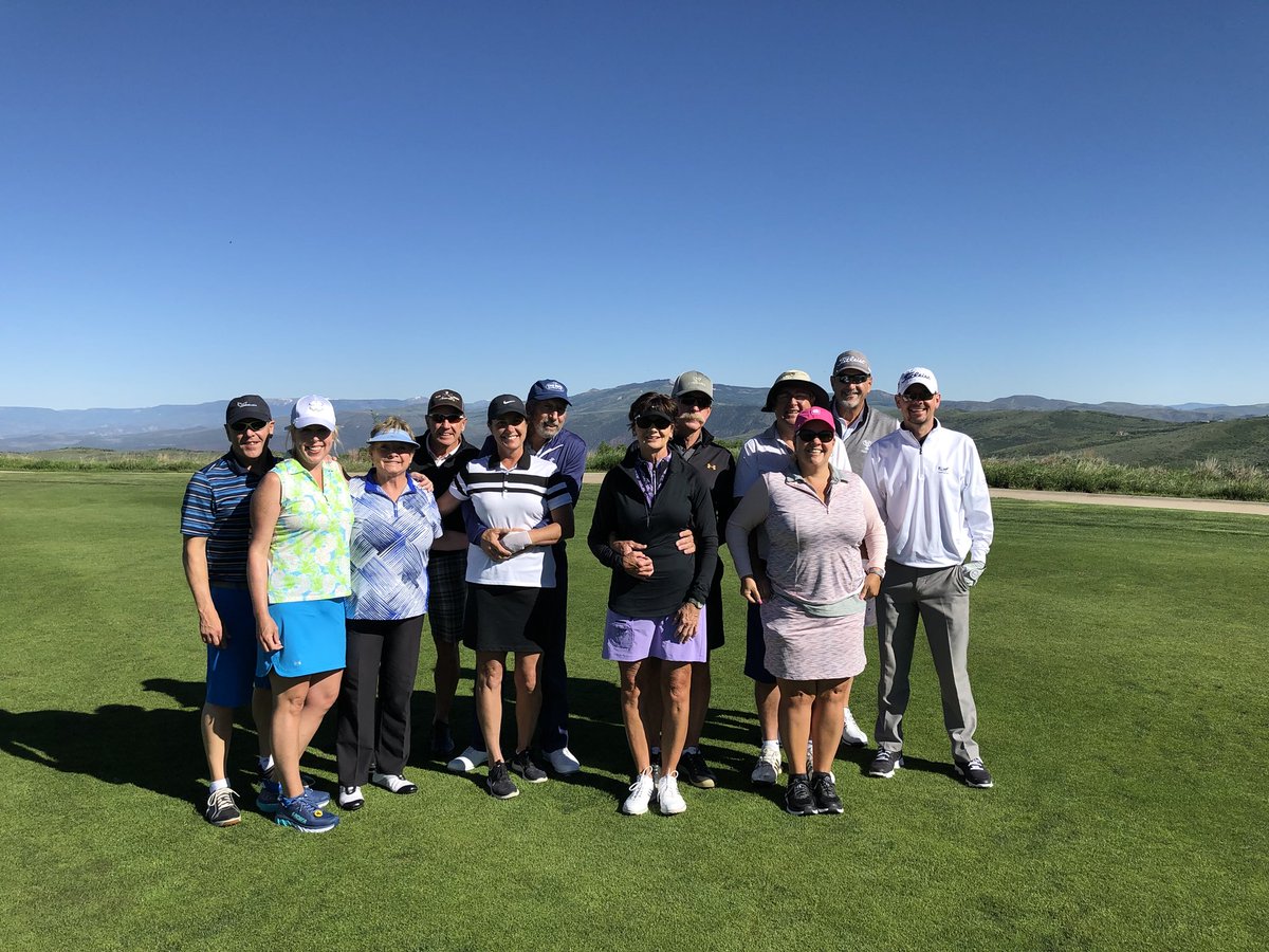 ThePowderHornWY's tweet image. Team #PowderHorn went all out today for the 2nd annual Interclub matches with the #ClubsAtCordillera!  Excellent day of golf and great camaraderie.  #WeAreTroon #SummitCourse