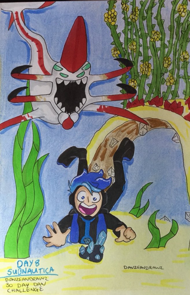 Danzfandrawz Pa Twitter Keep Forgetting To Post Here Is Day 7 Granny Day 8 Subnautica And Day 9 Tomodachi Life I Ll Try To Remember To Post Them Each Day D Dantdm - dantdm playing roblox granny