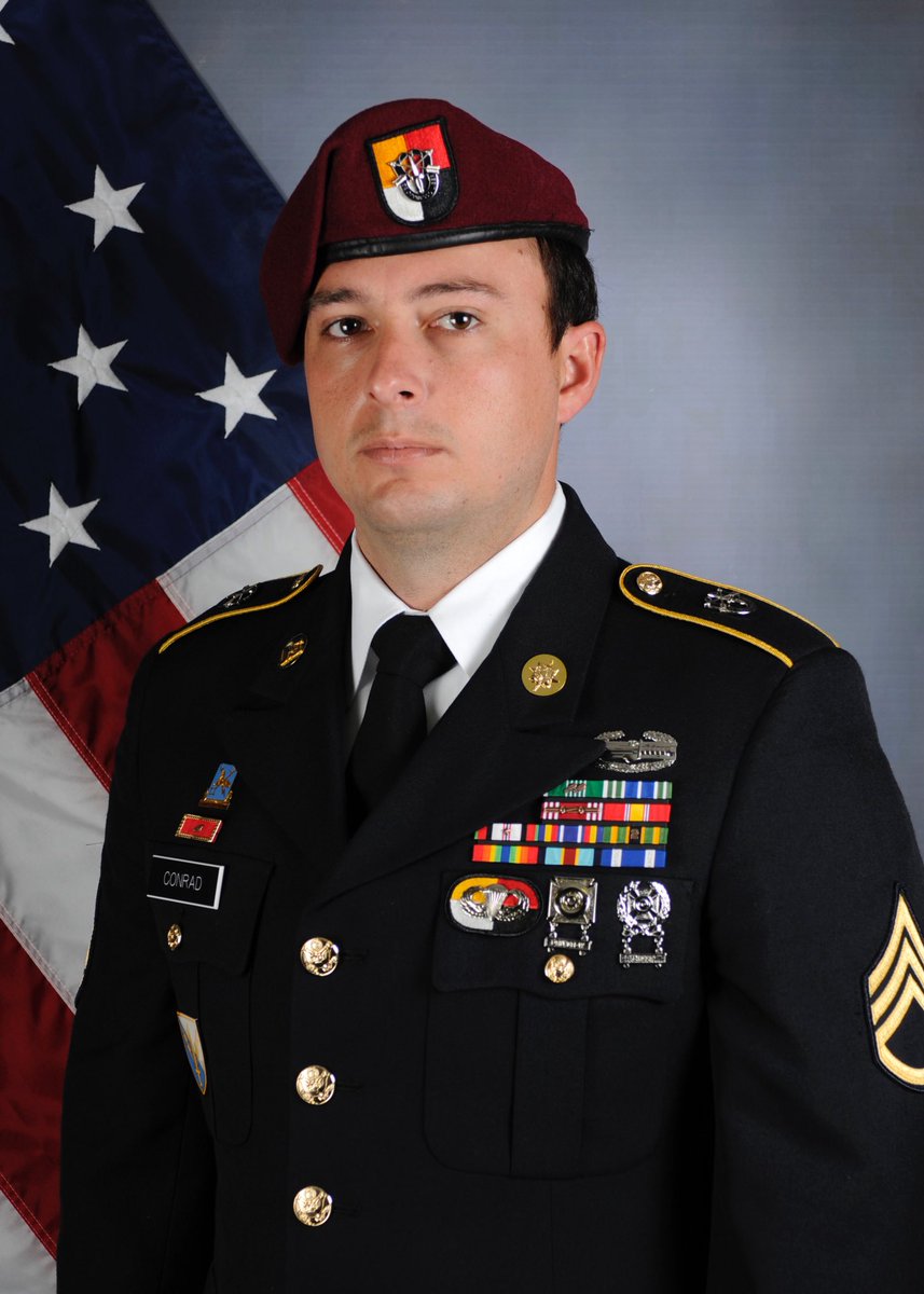 haltman's tweet photo. - RIP
Staff Sgt. Alexander W. Conrad, 26, of Chandler, Arizona, died of wounds caused by enemy fire in Somalia, June 8, 2018 https://t.co/FSr8bnq3Zj