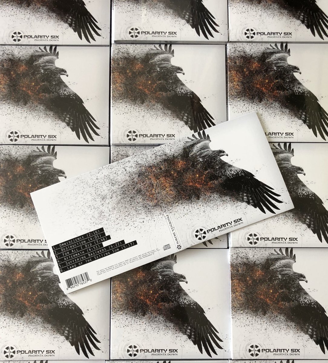 polaritysix's tweet photo. These babies will drop on June 15th! Come see us at Shibuya Cyclone and get your copy!!

#new #release #diy #modernmetal #metal #groove #polyrhythm #japan #tokyo #ibanez #evertune #digipack #coverart #animalcruelty #epic #conceptalbum #recording #engineering #mastering #mixing https://t.co/3tWe2p6nWq