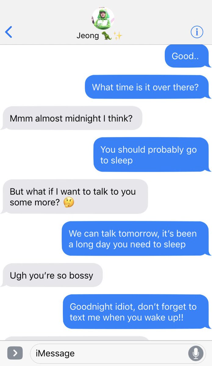 「𝟸ʏᴇᴏɴ ᴛᴇxᴛs ɪɪɪ」   “𝚐𝚘𝚘𝚍𝚗𝚒𝚐𝚑𝚝 𝚒𝚍𝚒𝚘𝚝”