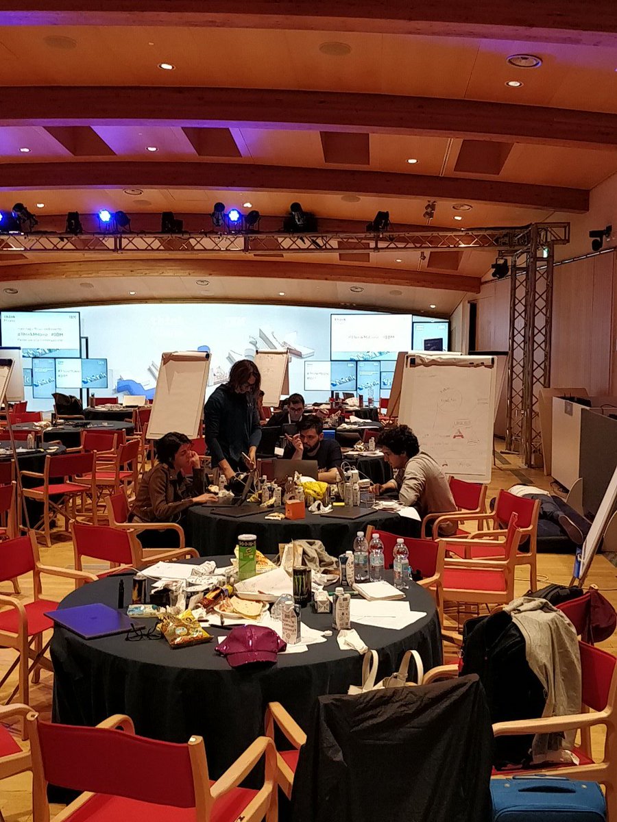 fusillicode's tweet image. Good morning/night #CognitiveHack #ThinkMilano 😉