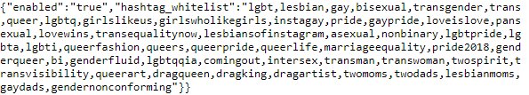 Screenshot of what's in the HTML code of every #instagram page. #lgbt #lesbian #gay #bisexual #transgender #trans #queer #lgbtq #girlslikeus #girlswholikegirls #instagay #pride #gaypride #loveislove #pansexual #lovewins #transequalitynow #lesbiansofinstagram #asexual