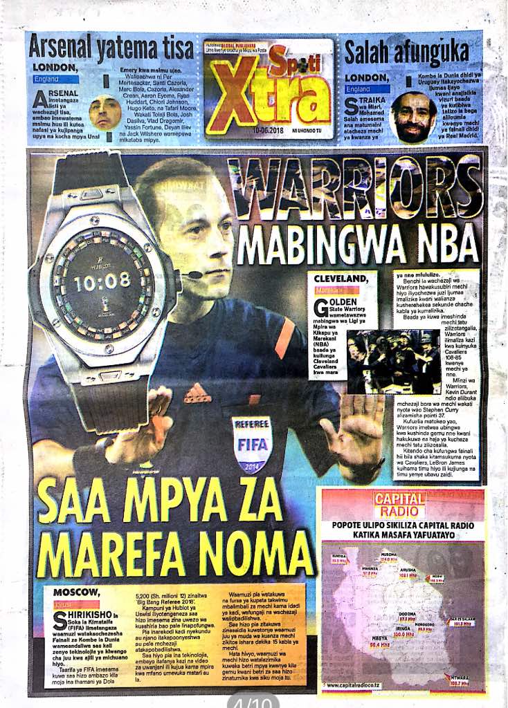 ayotv_'s tweet photo. Usajili wa Boban washtua Yanga #Spotixtra
Tunabeba Tshabalala, Shiza Kichuya wafungulia #SpotiXtra
Manji kama Mfalme mkutanoni Yanga SC #Spotixtra
Saa mpya za Marefa noma #Spotixtra
#MillardAyoUPDATES https://t.co/LNEQuCz5xv