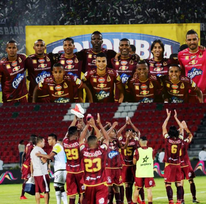InvictosSomos's tweet photo. ✓ Metieron un gol en el minuto 94. 
✓ Se llevaron el título en penales.
✓ Le ganaron al Atlético Nacional en su casa. 
✓ Lograron el campeonato venciendo a un gigante. 

CAMPEONES.

ÉPICO LO DE DEPORTES TOLIMA EN COLOMBIA. https://t.co/FDauDk1ruQ