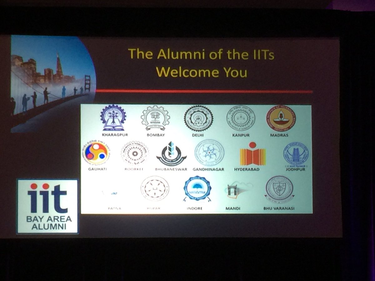 sulabhsood's tweet photo. Great to attend the IIT Bay Area Alumni Conference. 
Awesome discussion on Creative Disruption...end to end horizon - VC funding to Start ups to Enterprises #IIT #IITBayCon https://t.co/ewy4UKxRnR