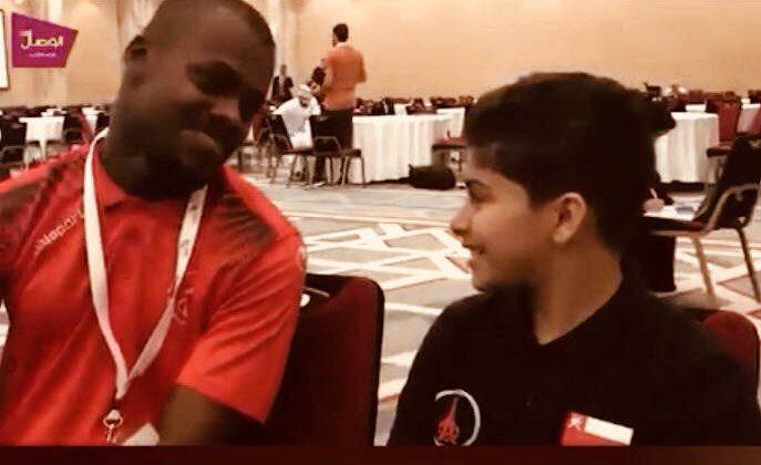 التواضع و الإبتسامة و الكلام الطيب 
   هم أجمل ما يتركه الإنسان في 
          قلوب الآخرين♡
#مع#البطل#شهاب#الحبسي <a href="/shihabalhabsi/">Shihab Alhabsi</a>