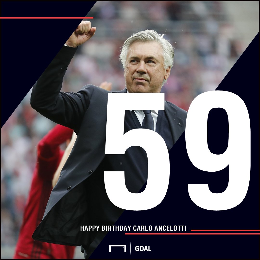 Happy Birthday to three-time Champions League winner Carlo Ancelotti! 