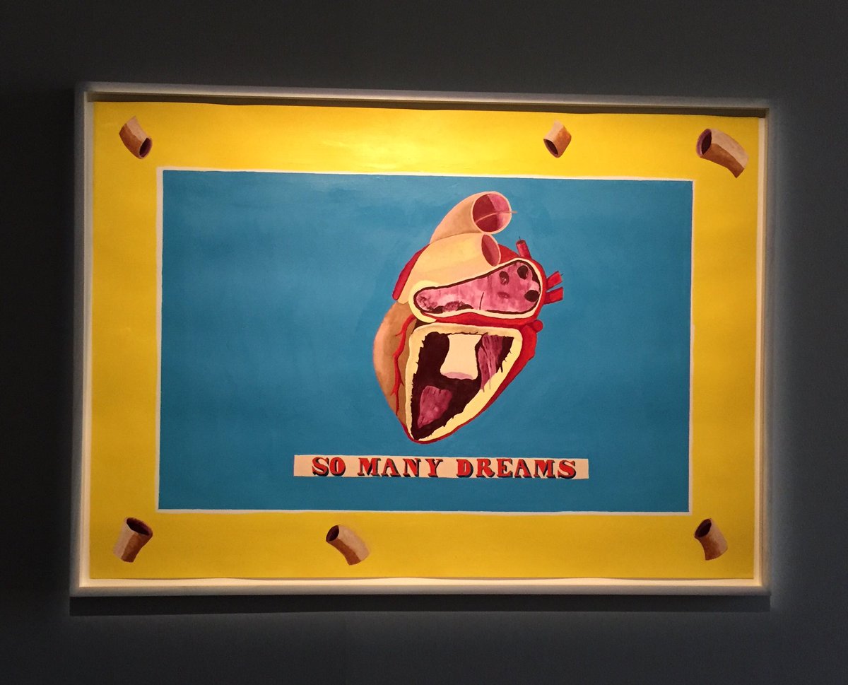 dayandgluckman's tweet photo. So enjoying seeing @1lubaina’s paintings punctuating the spaces @berlinbiennale. Wonderful series . #awomansplaceberlin https://t.co/v9eZLKxvjA