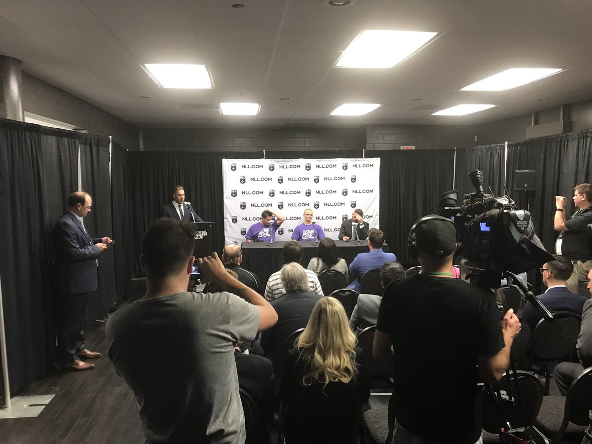 bambooshootsinc's tweet image. Catch post now at  #NLLCup #ROCvsSAS #BambooLive