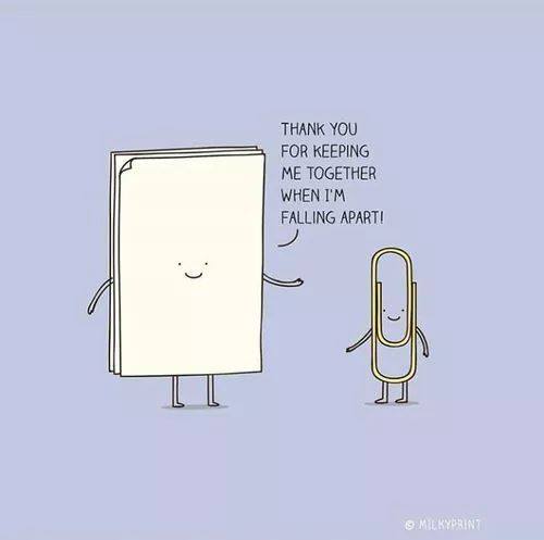 Shout-out to all the paper clips 🖇️💛