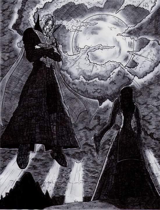 magishock's tweet photo. La dama negra de Dainothor y la sombra que asecha se reúnen por primera vez. #Magishock #Saga #Sagaliteraria #Literatura #Libros #Books #Bookstagram #Dibujos #Drawings #Fantasía #Fantasy #Anime #Comic #Manga https://t.co/eozY9A1Fgd