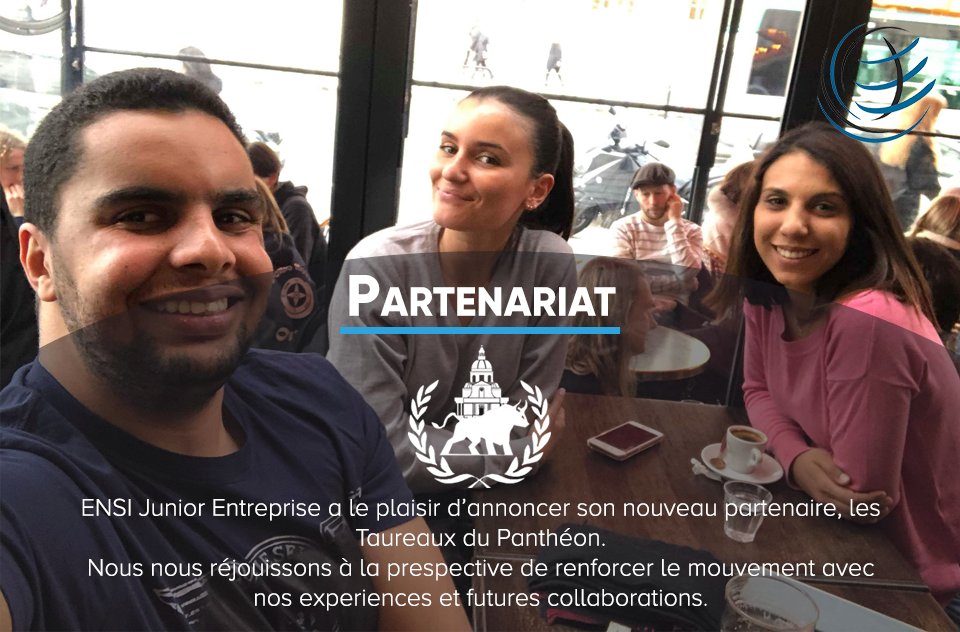 ENSI_JE's tweet photo. @ENSI_JE a le plaisir de vous annoncer la signature d'un nouveau partenariat avec @les_taureaux
Ce nouveau partenariat vient renforcer les nombreux partenariats qu'a réalisés l'ENSI JE dans l'optique de s'ouvrir encore d'avantage aux organismes et structures internationales. https://t.co/jCJicZv1dQ
