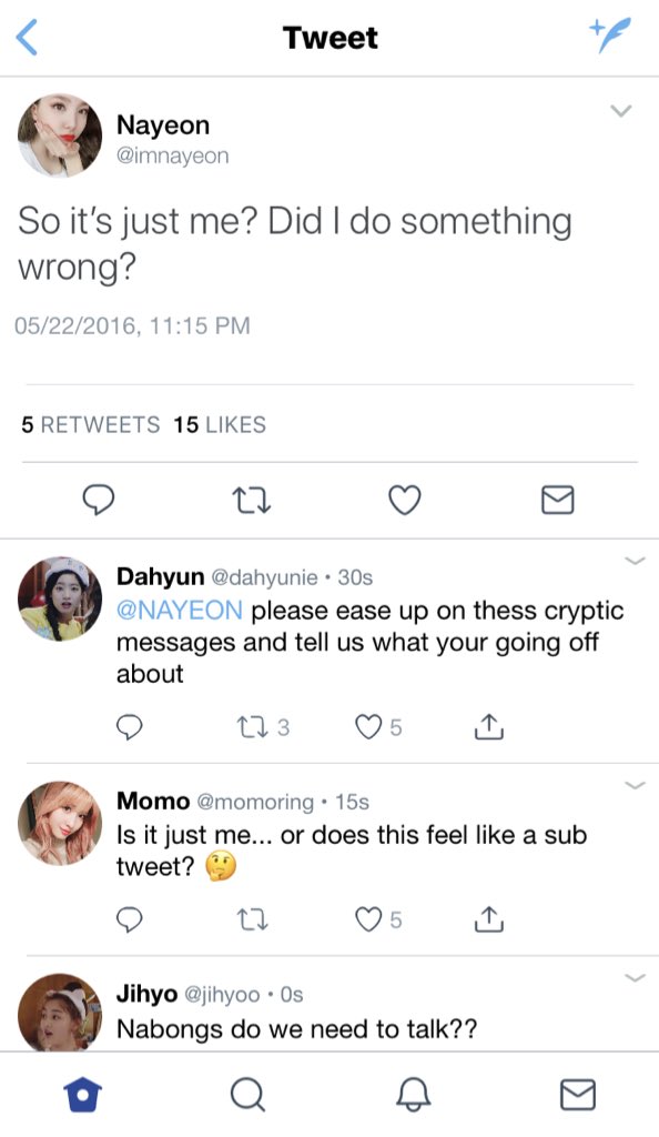 「ᴠᴀɢᴜᴇ ᴛᴡᴇᴇᴛ ᴄᴏᴜʀᴛᴇsʏ ᴏғ ɴᴀʏᴇᴏɴ」   “𝚍𝚘𝚗𝚎 𝚝𝚊𝚕𝚔𝚒𝚗𝚐 𝚏𝚘𝚛 𝚊 𝚠𝚑𝚒𝚕𝚎..”