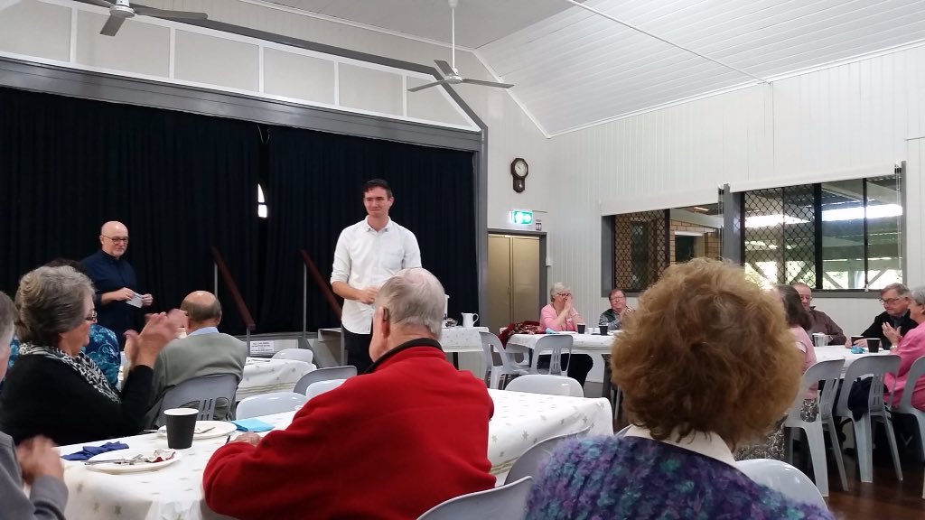 ClayfieldStMark's tweet photo. Great response to our parish breakfast in support of chaplaincy at Eagle Junction State School this morning @suqld https://t.co/32fvjmIlqk