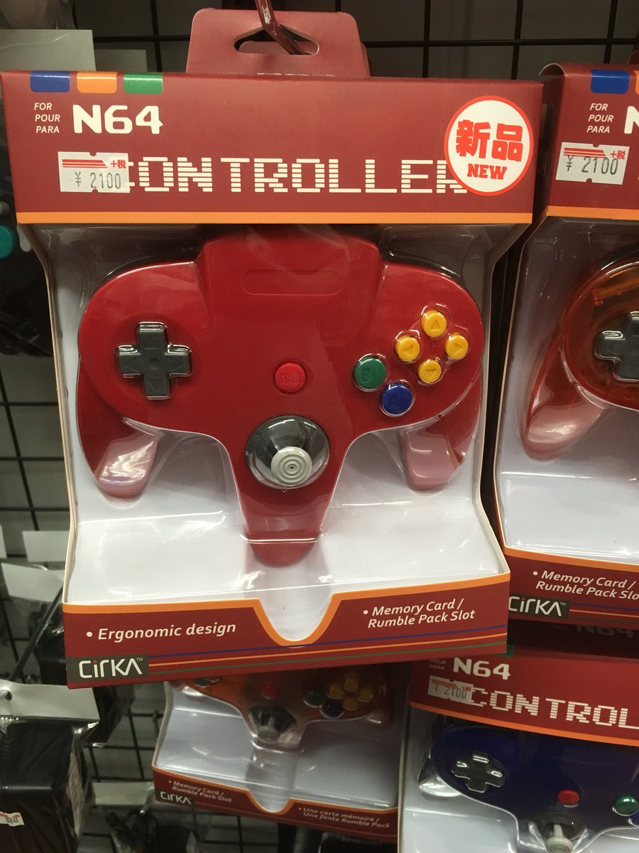 Botch 64コントローラーの新品あって草