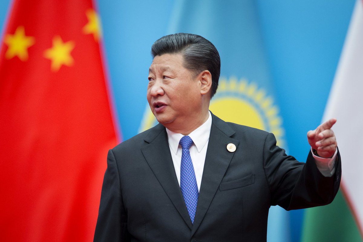 Ishtkam's tweet image. Common threats cannot be tackled alone: Chinese President Xi Jinping at the joint press briefing at #SCOSummit, says Shanghai spirit of co-operation is our goal.  #ModiAtSCOSummit