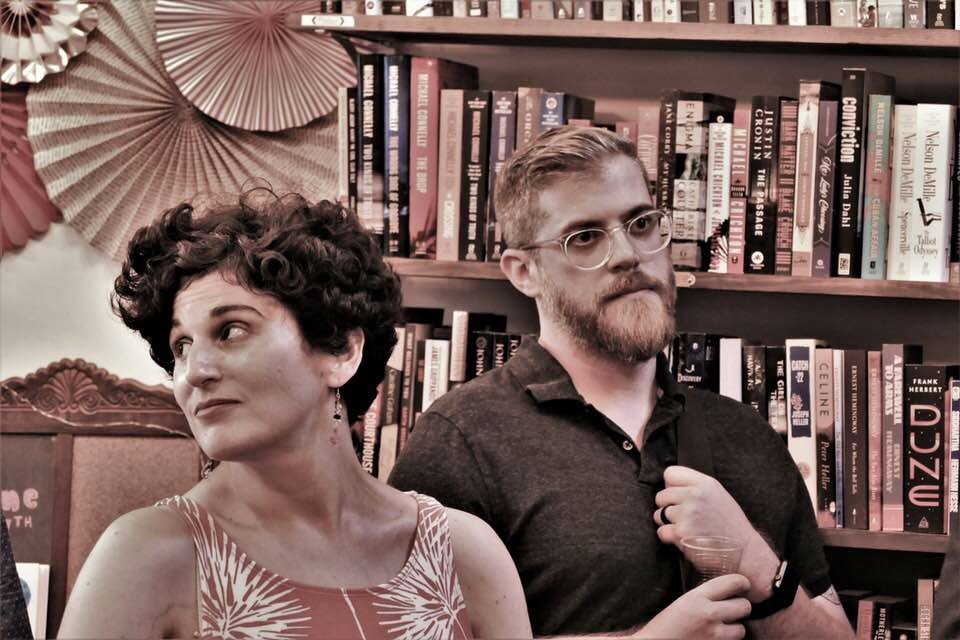 DBeyondBorders's tweet photo. Alex Segura, Scott Adlerberg, Lyndsay Faye, Adrian McKinty #NoirAtTheBar Queens https://t.co/4tbwFSi8Vj