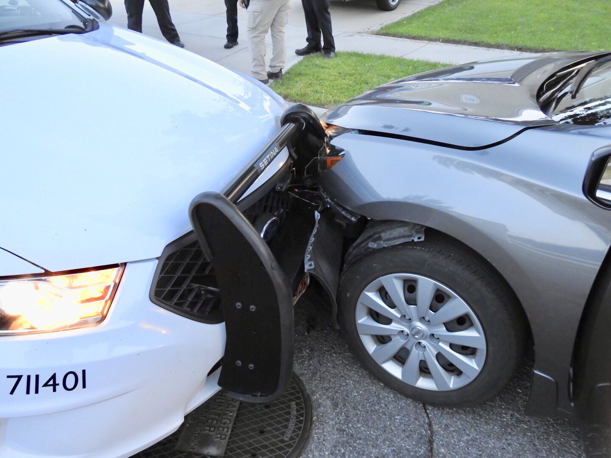 GephardtDaily's tweet image. #WVCPD 6757 W 3860 S. A call for a suspicious vehicle ended with an officers vehicle hit head on and a male driver in custody.