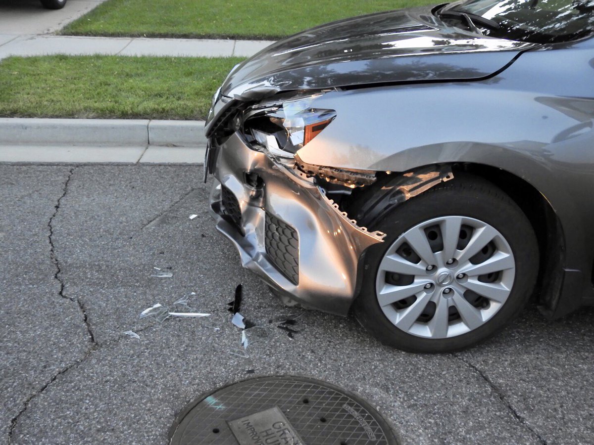 GephardtDaily's tweet image. #WVCPD 6757 W 3860 S. A call for a suspicious vehicle ended with an officers vehicle hit head on and a male driver in custody.