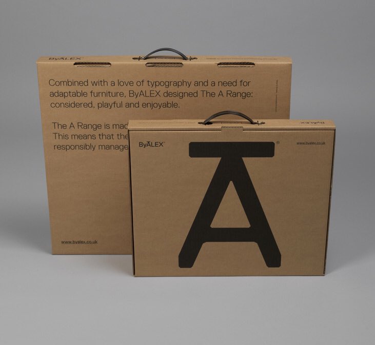 ArmandoRoqueCcs's tweet photo. .@DesignMuseum’s flat pack #FontSunday – ‘A’ Range collection, flat pack furniture by #ByAlex –#HomeFutures https://t.co/ubQ0tLspCk