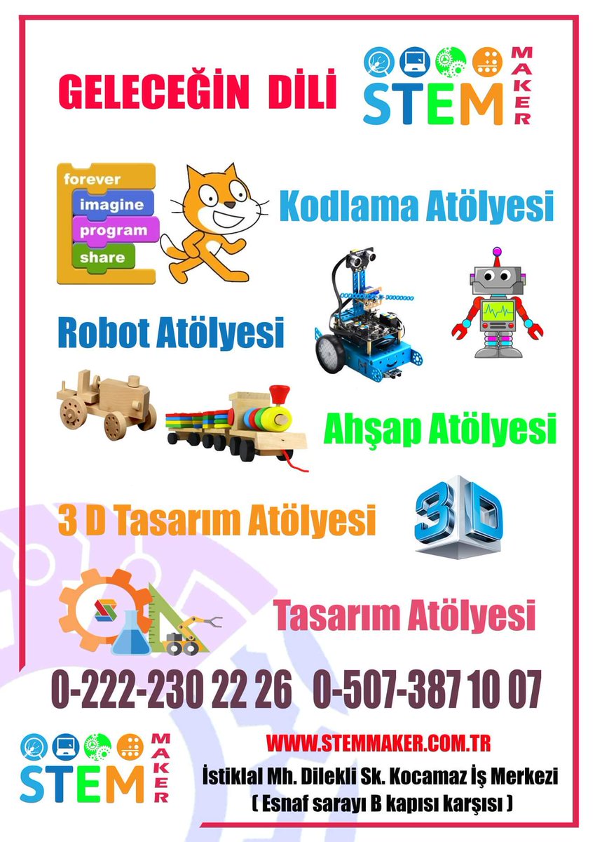 eskisehirstem's tweet image. Çok Yakında Açılıyoruz...
0 507 387 10 07
#StemMaker
#GeleceğinDili