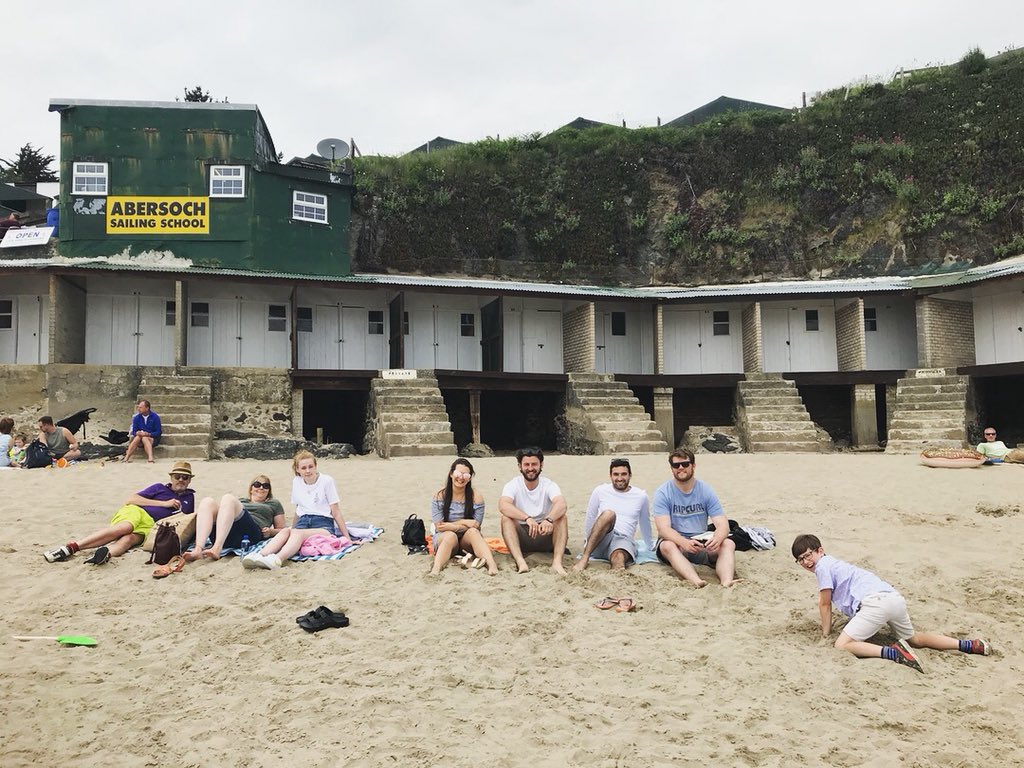 HayzzC's tweet image. Beach day #Abersoch