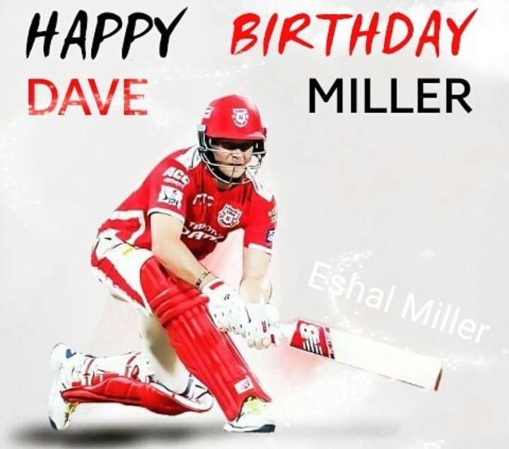 Millerian4ever's tweet photo. Wish u love, success, prosperity and great health. Loads of Love and respect from 🇵🇰 Pakistan @DavidMillerSA12 #HappyBirthdayDavid https://t.co/gZtBGEik47
