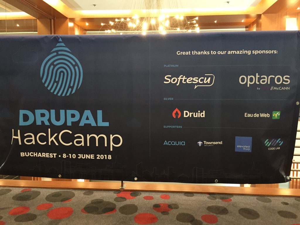 drupalhackcamp's tweet image. A shoutout to our amazing platinum sponsors @softescu, Optaros by @MRM_McCann. Thanks a lot guys for supporting the first edition of #drupalhackcamp!
