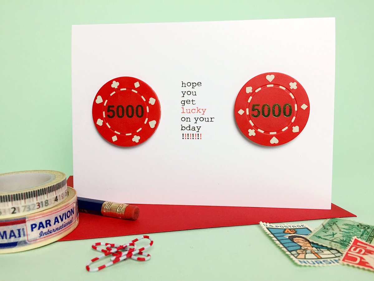 FracasStudios's tweet photo. New website coming soon!!!! It's taking us forevs. In the meantime take a look at one of our new-er cards that will be included. #pokerchipsaintjustforgambling #stationery #stationeryaddict #greetingcardsyoulove #fracasstudios https://t.co/4aWxBowuYW