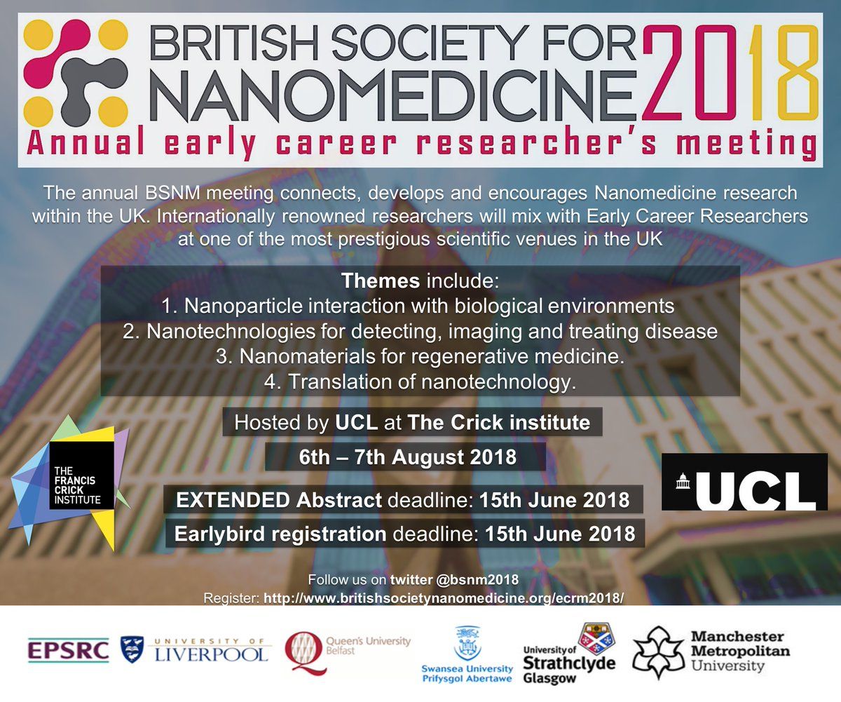 MSc Nano Med, UCL tweet media