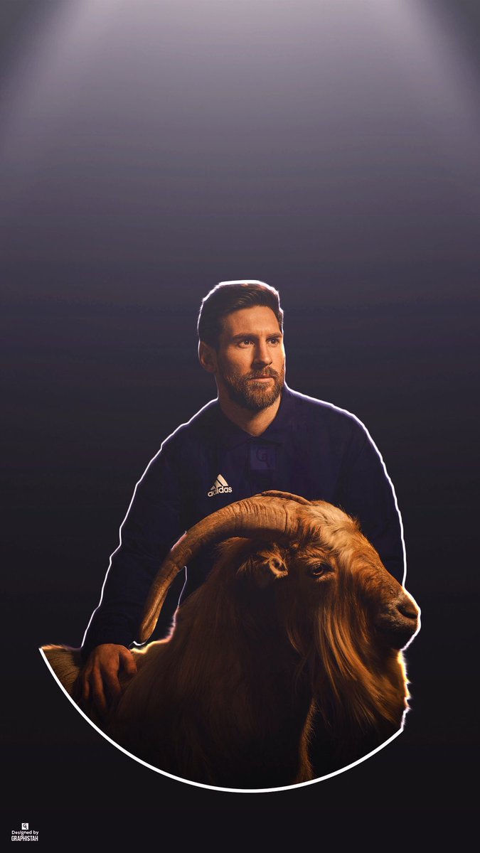 Wallpaper: Leo Messi. [@Graphistah]