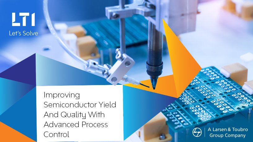 LTIMindtreeOFCL's tweet image. #AdvancedProcessControl is disrupting plant performance by using #data insights from preceding operations and from already processed materials to adjust input parameters, leading to improved #semiconductor yield and quality. lti.co/7ZXoWyi