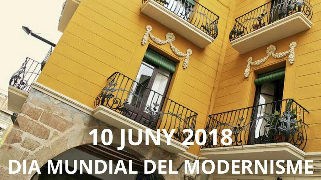 Avui se celebra el Dia Mundial del #Modernisme coincidint amb l'aniversari de la mort dels arquitectes Antoni Gaudí i Ödön Lechner
💛🌹🎉⛪🏢🎈 #ArtNouveauWorldDay! #DiaMundialdelModernisme