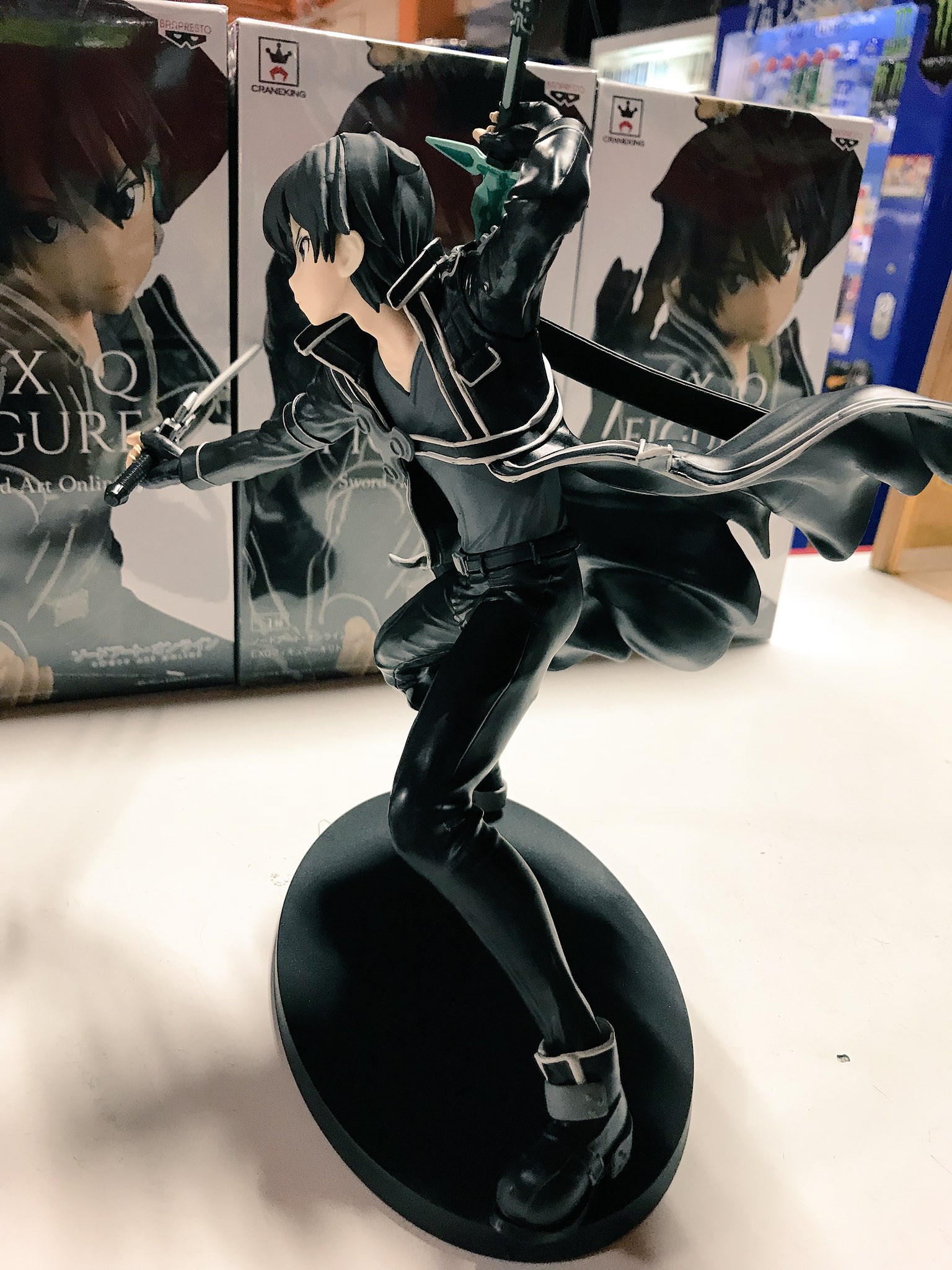 EXQフィギュア キリト ソードアート・オンライン 2体セット Amazon.co.jp: バンプレスト ソードアート・オンライン EXQ