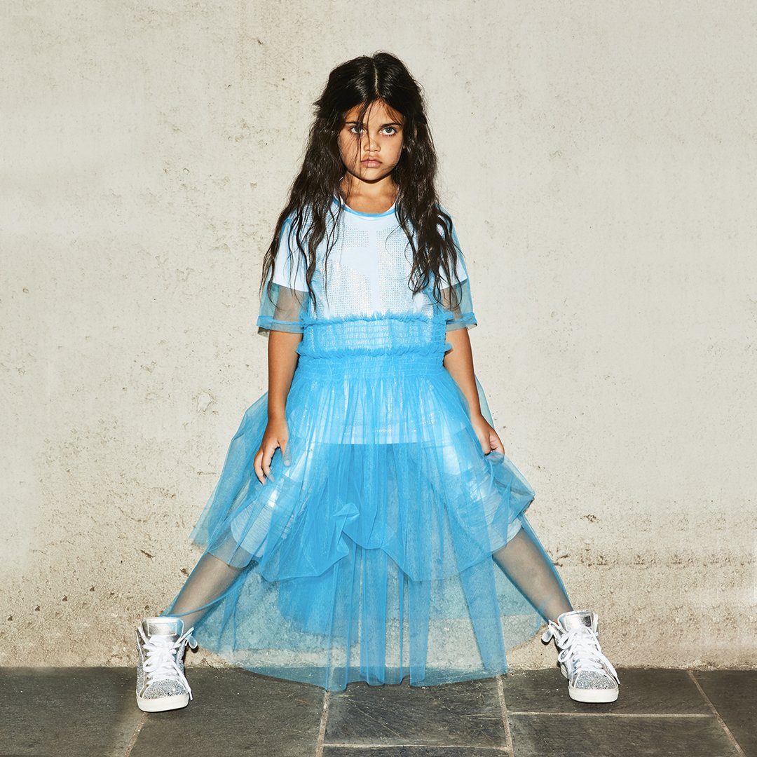 This is not an ordinary dress for girl made in colorful tulle designed by SoTwee by Miss Grant for your little fashionista #missgrant #missgrantstyle #styleinspiration #fashion #sporty #sportychic #chic #fashionblogger #fashionista #fashionkids #colors #summer #summeroutfit