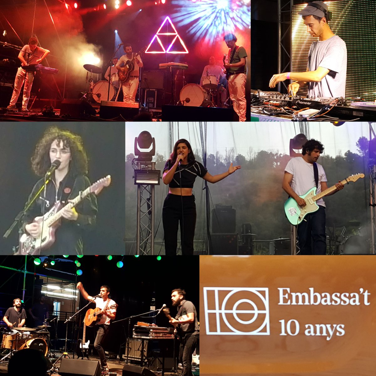 JofreFont's tweet photo. Enhorabona @EMBASSAT!
10 anys no es fan cada dia i havíem de celebrar el desè aniversari del Festival i més amb un cartellàs com el de l'#Embassat18, tan perfecte com un ∆.
L'#EstiuÉsUnFestival i continuem. https://t.co/cEnS6vUugt