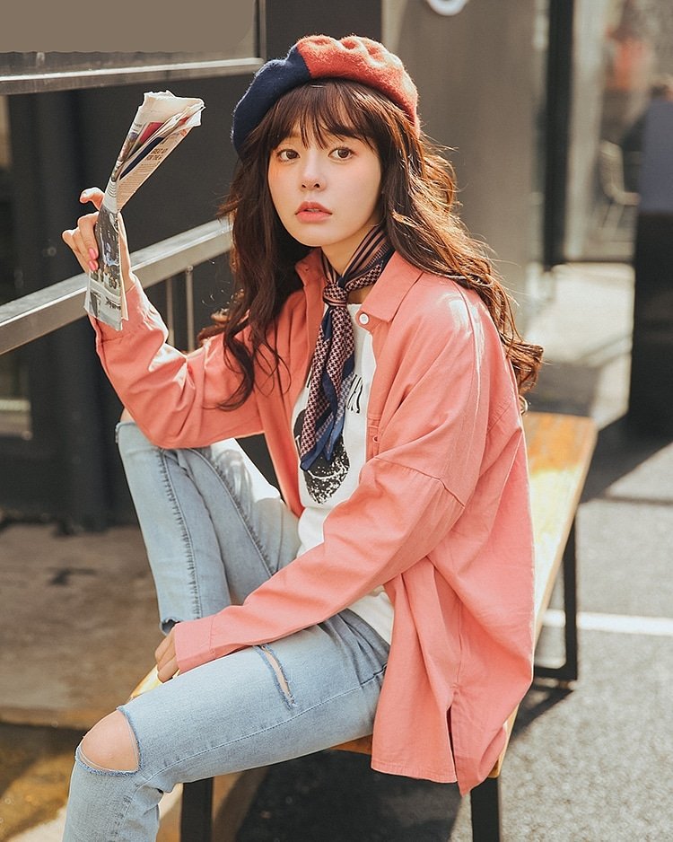 Lilybethstore's tweet photo. New-In ! Boyfriend shirt 💛

Size: อก 134 cm ไหล่ 70 ยาวแขน 41
Color: peach/white
Price: 690 บาท
.
Order now via line @ lilybeth

#เสื้อผ้าเกาหลี #คสอเกาหลี #เสื้อผ้าสไตล์เกาหลี #เสื้อผ้าแฟชั่นเกาหลี #เสื้อสไตล์เกาหลี #เสื้อผ้าพร้อมส่ง #เสื้อผ้าน่ารัก #พรีออเดอร์เกาหลี #ถูกบอกต่อ https://t.co/7CMEazrhAz