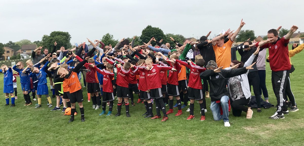 NewarkBrazil's tweet photo. Another great photo from yesterday’s Summer Tournament and a very fitting #dab4Daniel ⚽️🏆 https://t.co/6eQnxn9lE5