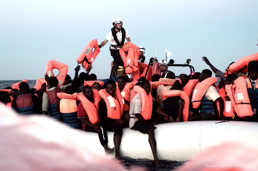 SOS MEDITERRANEE France tweet media