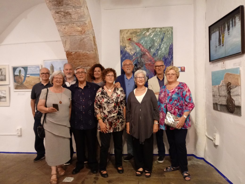 AjSitges's tweet photo. ‘L’impacte del color’ és el nom de la nova exposició del col·lectiu artístic Nou Gats de #Sitges. Fins al 15 de juny, a l’#EstudiVidal.
➡️ https://t.co/vqBc9viLtI https://t.co/gpPOeAonI0