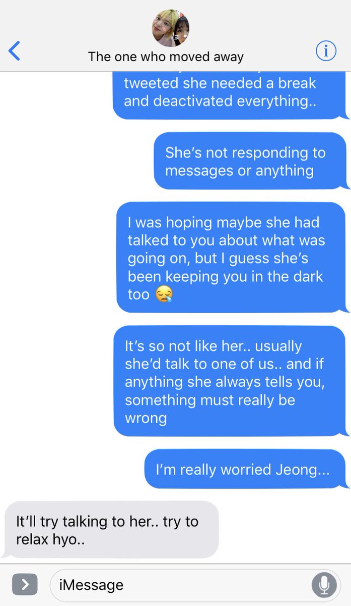 「ᴊʏ ғᴇᴇʟɪɴɢ ɢᴜɪʟᴛʏ?」   “𝚒’𝚕𝚕 𝚝𝚛𝚢 𝚝𝚊𝚕𝚔𝚒𝚗𝚐 𝚝𝚘 𝚑𝚎𝚛..”