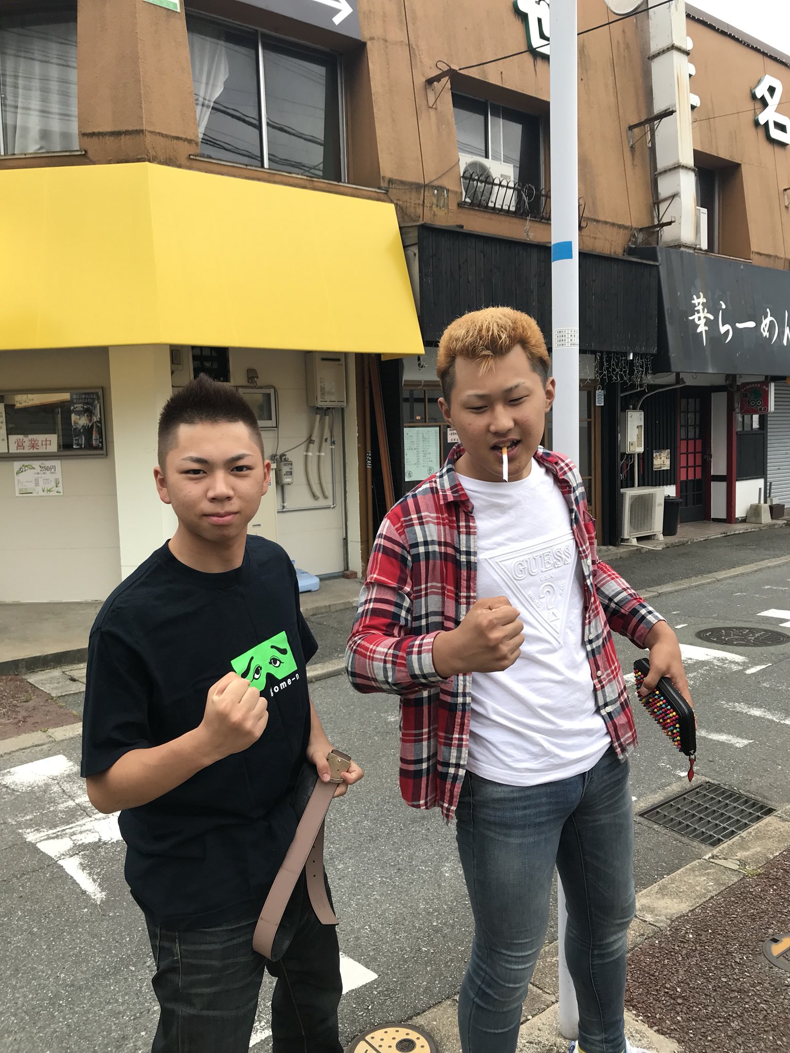 健志郎 昭和のヤンキー 一緒歩きよるの恥ずかしい T Co 4jtfelkv Twitter