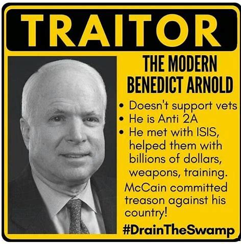 BeverlyFoley20's tweet photo. @SenJohnMcCain Maybe self serving, globalist, Soros a$$ kissing, traitorist Americans like you, John. The rest of us PATRIOTS stand with our PRESIDENT
#OnceATraitor
#AlwaysATraitor https://t.co/SXDFFkvYr4