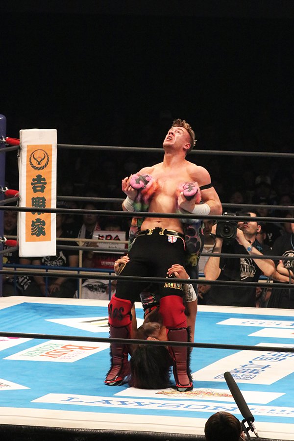 旅フォト Ar Twitter ストームブレイカー返しにカナディアンデストロイヤー Njpw Njdominion 高橋ヒロム