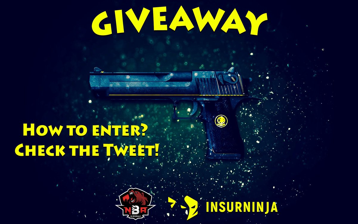 notBEARablegg's tweet photo. GIVEAWAY

Desert Eagle (StatTrak™) | Conspiracy in FN!!!

How to Enter:

RETWETT
TAG 2 FRIENDS
FOLLOW @notBEARable_ 
FOLLOW @insurninja 

Gerolled wird am 20.06.18 20Uhr! https://t.co/ZvpjQlVvCz