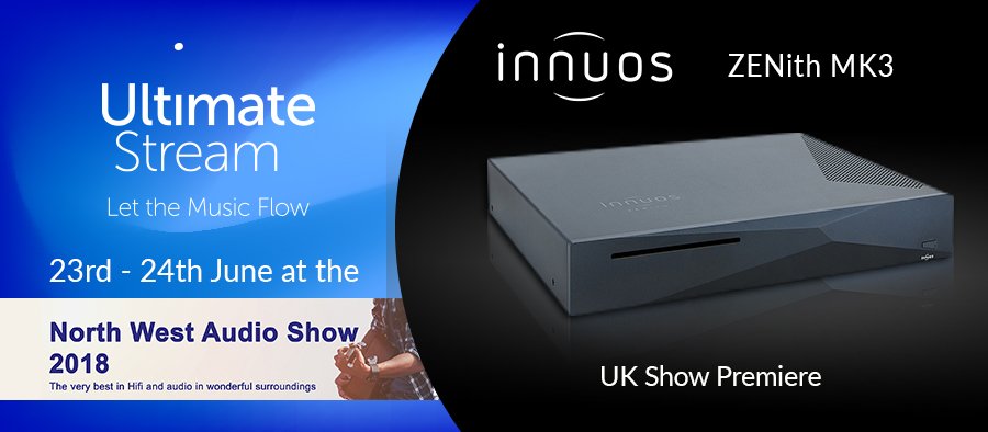 ultstream's tweet image. UK Premiere of the the latest @Innuos ZENITH MK3 Music Server at #northwestaudioshow2018 
@Hifi_Pig 
@CityLifeManc