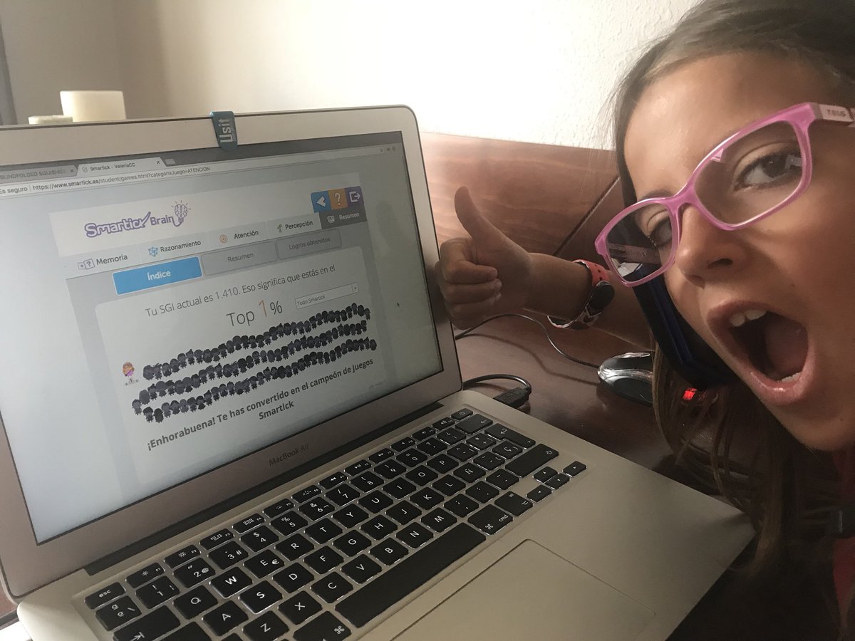valeriacch7's tweet image. Después de muchos años en @Smartick soy Top 1%. Que bien!! #smartick