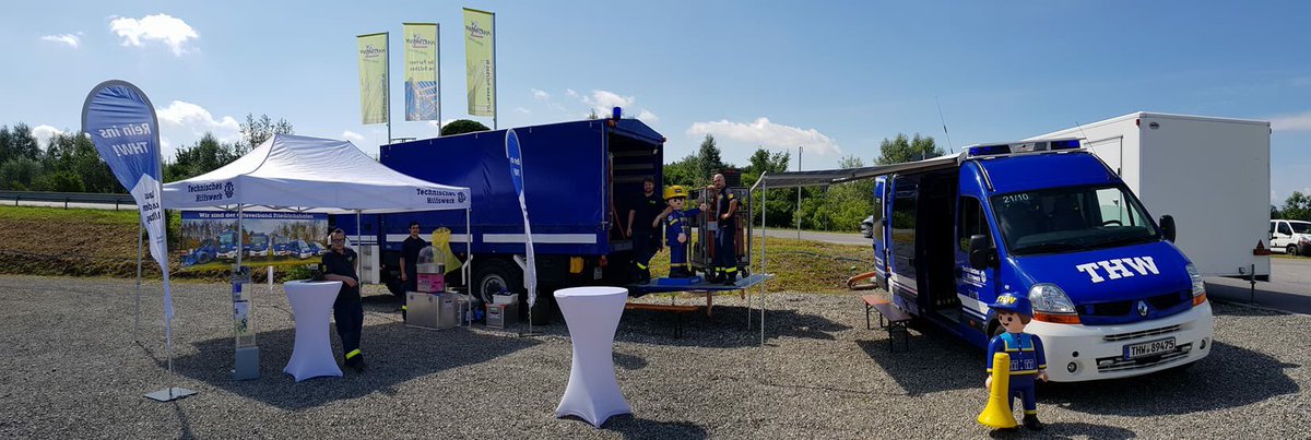 Besuchen Sie uns auf der heutigen Gewerbeschau in Meckenbeuren! Es gibt wieder Zuckerwatte auf dem Stand des THW Ortsverbandes Friedrichshafen auf dem Gelände von Holzbau Hartmann.